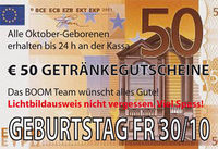 Birthday Party Oktober@Boom Linz