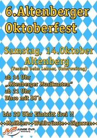 6. Altenberger Oktoberfest@Unterweitrag/Glocker