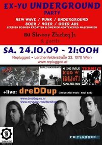 Ex-Yu Underground Party + live: dreDDup (Novi Sad)