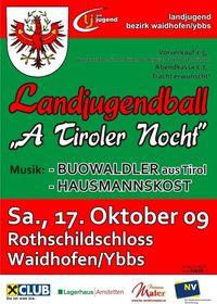 Landjugendball Bezirk Waidhofen/Ybbs@Rothschildschloss 