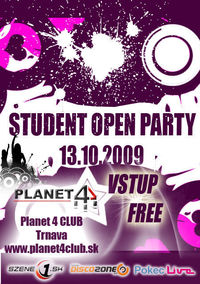 Student Open Party@Planet4