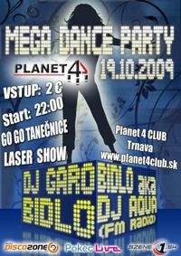 Mega Dance Party@Planet4