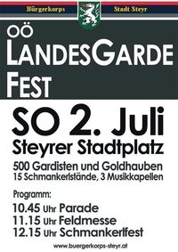 OÖ Landesgardefest@Stadtplatz