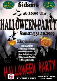 Halloween Party im Sidamo@Cafe Sidamo Mank