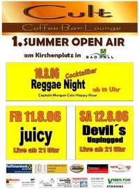 1.Summer Open Air@Cult Coffee Bar Lounge