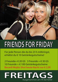 Friends for Friday@Fledermaus Graz