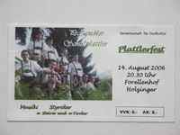 Plattlerfest Pechgraben@Forellenhof Holzinger