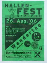 Hallenfest Gaflenz@Fam. Gsöllpointner