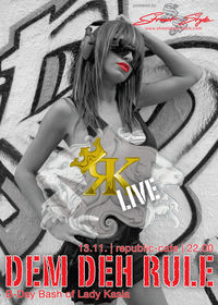 Royal Kombo Live! B-Day-Bash of Lady Kasia@Republic-Cafe