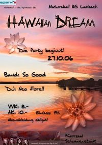 Hawaiian Dream@Pfarrsaal Schwauna