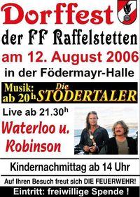 Raffelstettner Dorffest 2006@Födermayr Halle