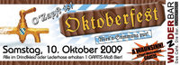 Wunderbar Oktoberfest @Wunderbar - Das Cafe. Die Bar.