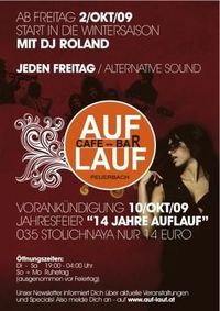 Jahresfeier "14 Jahre Auflauf" @Auflauf