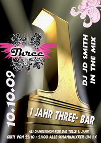 1 Jahr Three@Three - The Bar