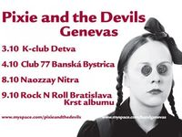 Krst debutoveho albumu Pixie and the devils@Club Rock 'N' Roll