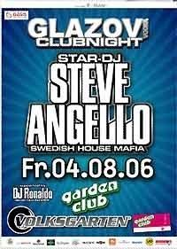 Garden Club Dj Steve Angello@Volksgarten Clubdisco