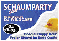 Schaumparty - Guest DJ: Wildcafe@Halle B