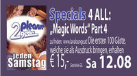 Pleasure2gether Magic Words Part 4@Lava Lounge Linz