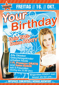 Your Birthday@Bollwerk Klagenfurt