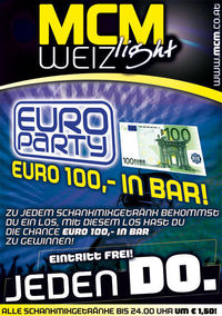 Euro Party@MCM Weiz light