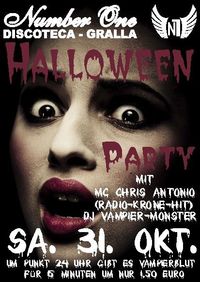 Halloween Party@Discoteca Number One