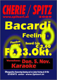 Bacardi Feeling@Tanzcafe Cherie Spitz