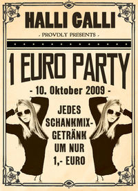 1 Euro Party@Halli Galli