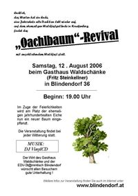 Oachlbaum-Revival@Waldfestgelände