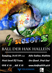 HAK Hallein Ball: Four Seasons@Alte Saline
