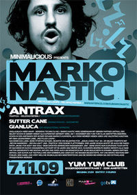 Minimalicious With Marko Nastic@Yum Yum - Club