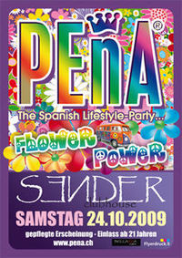 Peña - Flower Power Party@Sender Clubhouse