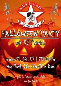  Halloween-Party  @Musik Cafe Schroffa