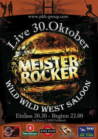  Meisterrocker live  @Wild Wild West Saloon