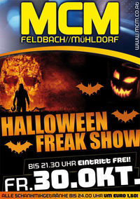 Halloween Freak Show@MCM  Feldbach