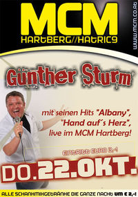 Günther Sturm live im Lollipop!