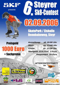 6. Steyrer Sk8-Contest@Skate-, Eishalle
