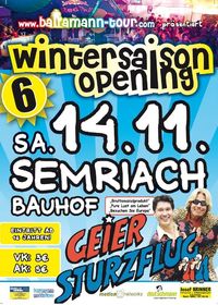 Wintersaison Opening@Bauhof Semriach