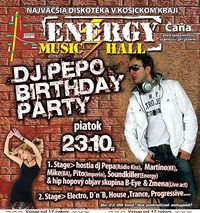 Dj Pepo Birthday Party@Energy Music Hall