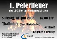 1. Peterlfeuer der LJ@Talhuber