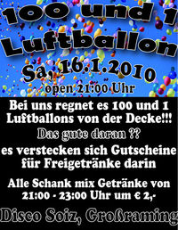 101 Luftballon Party@Disco Soiz