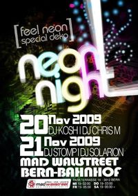 Neon Night@Mad Wallstreet - Bern