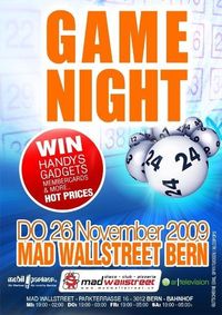 Game Night@Mad Wallstreet - Bern