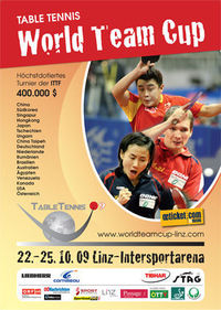 Tischtennis-World Team Cup-Eröffnung@Passage Linz