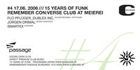 15 Years of Funk #4@Babenberger Passage