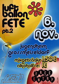 Luftballon Fete@Jugendheim
