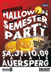 Halloween Semester Party@Palais Auersperg