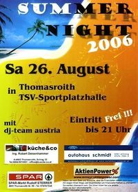 Summernight 2006@TSV-Sportplatzhalle