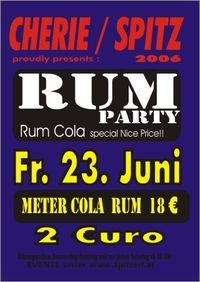 Rum Party@Tanzcafe Cherie Spitz