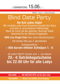 Blind Date Party@Vulcano