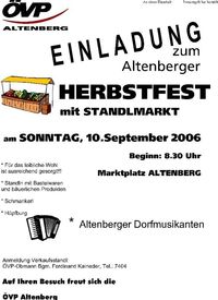 Herbstfest 2006@Marktplatz